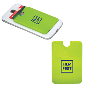 CU6577-C-MYCLOAK RFID CARD PHONE WALLET-Lime Green (Clearance Minimum 390 Units)